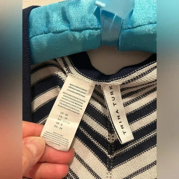 TRINA TURK Sleeveless Tie Front Wrap Tunic / Size Extra Small / - Picture 5 of 7